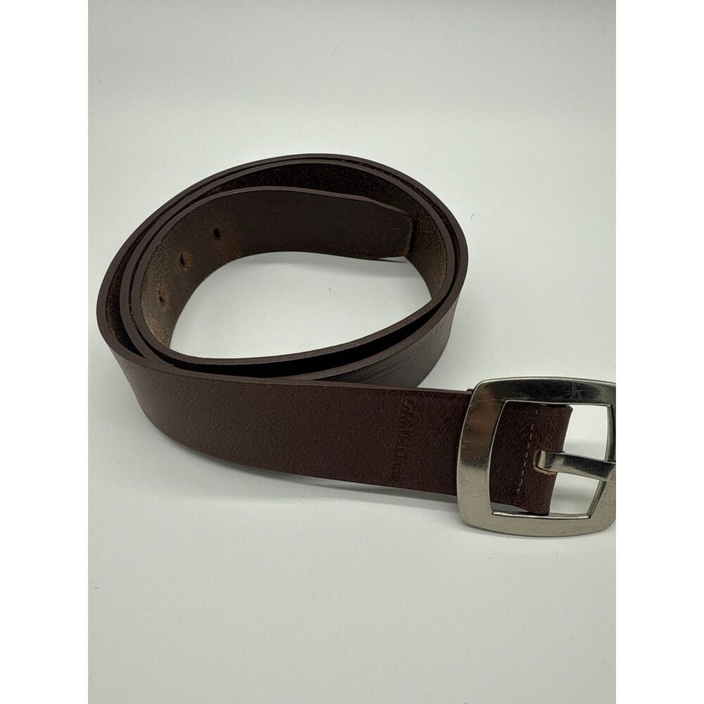 Calvin Kline Jeans Brown Genuine Leather Belt 454833R Mens XL